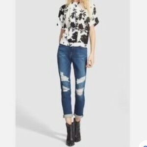 Frame denim Le Garçon in color Adams size 26